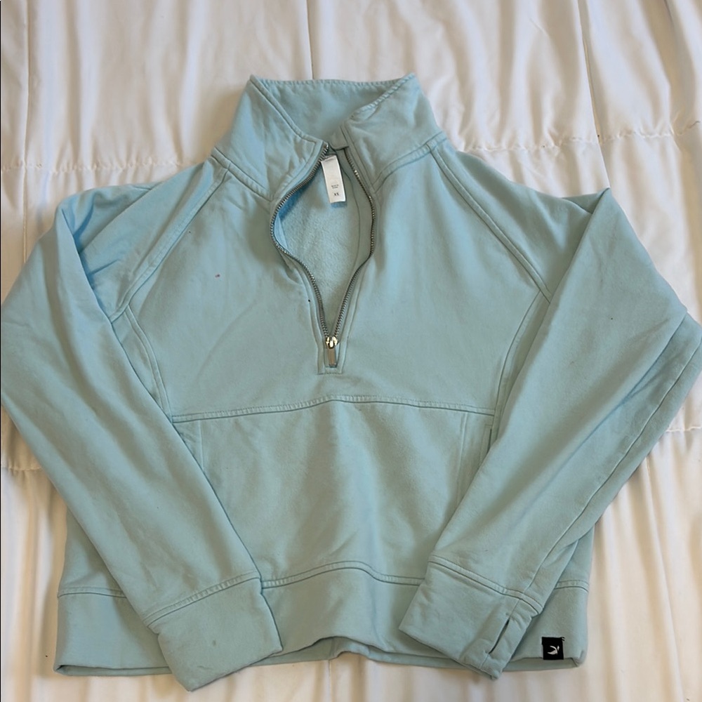 Glyder Light Blue Quarter-Zip Pullover